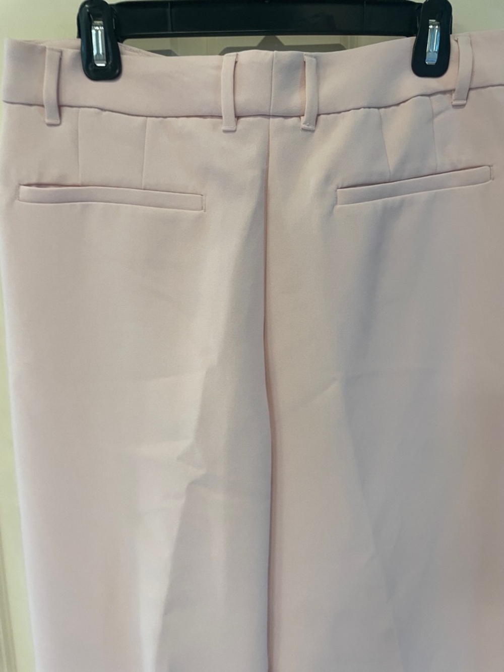 Banana Republic Pale Pink Wide-Leg Dress Pants - Picture 4 of 4